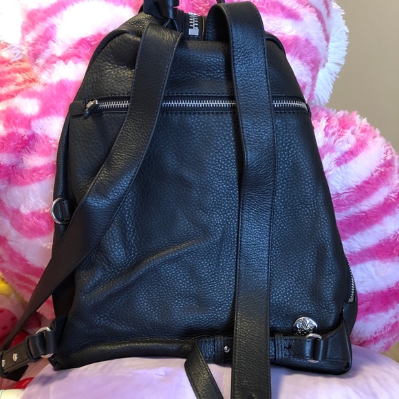 Brand new Vince Camuto black leather backpack - Picture 8 of 11